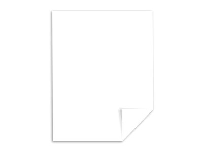 Neenah Exact Index 110 lb. Cardstock Paper, 8.5 x 11, White, 250  Sheets/Pack (WAU40411)